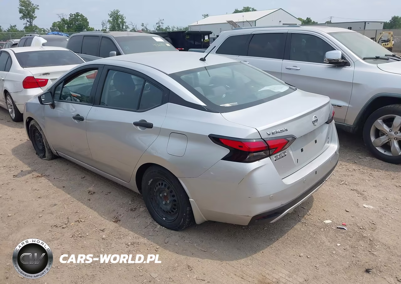 2020 Nissan Versa S Xtronic Cvt VIN:3N1CN8DV0LL918585 - 3
