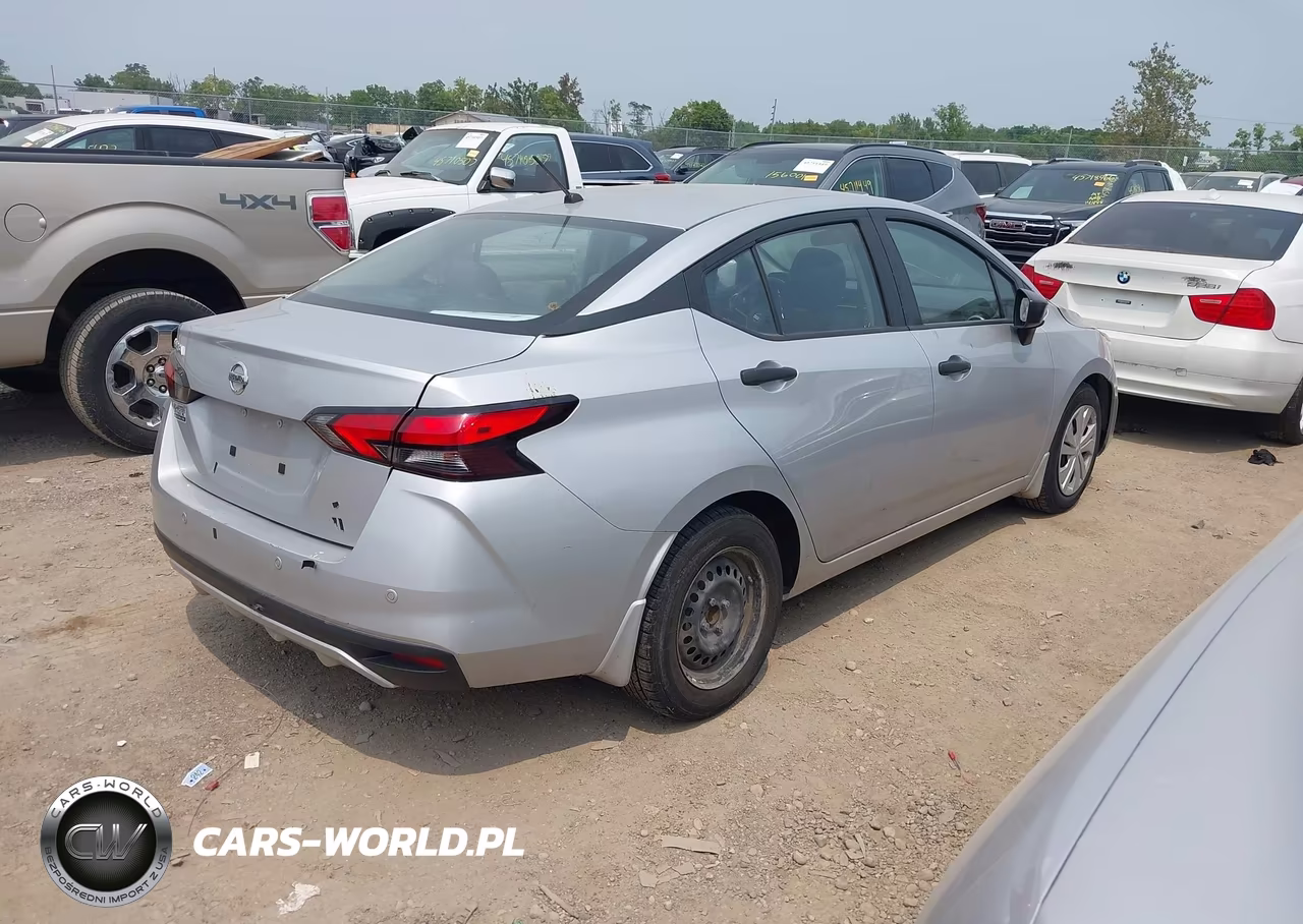 2020 Nissan Versa S Xtronic Cvt VIN:3N1CN8DV0LL918585 - 4