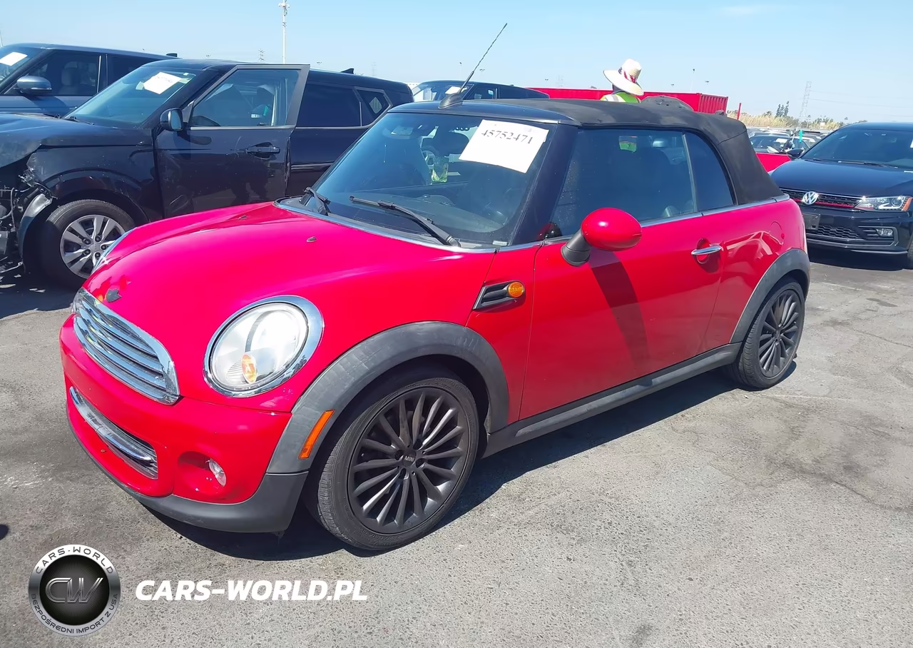2015 Mini Convertible Cooper VIN:WMWZN3C59FT862087 - 2