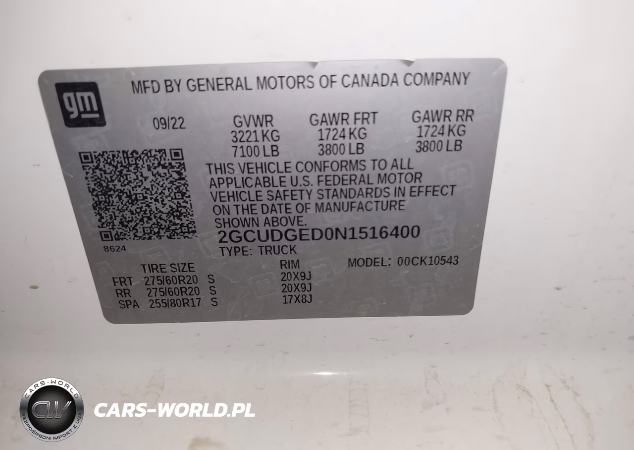 2022 Chevrolet Silverado 1500 VIN:2GCUDGED0N1516400 - 9