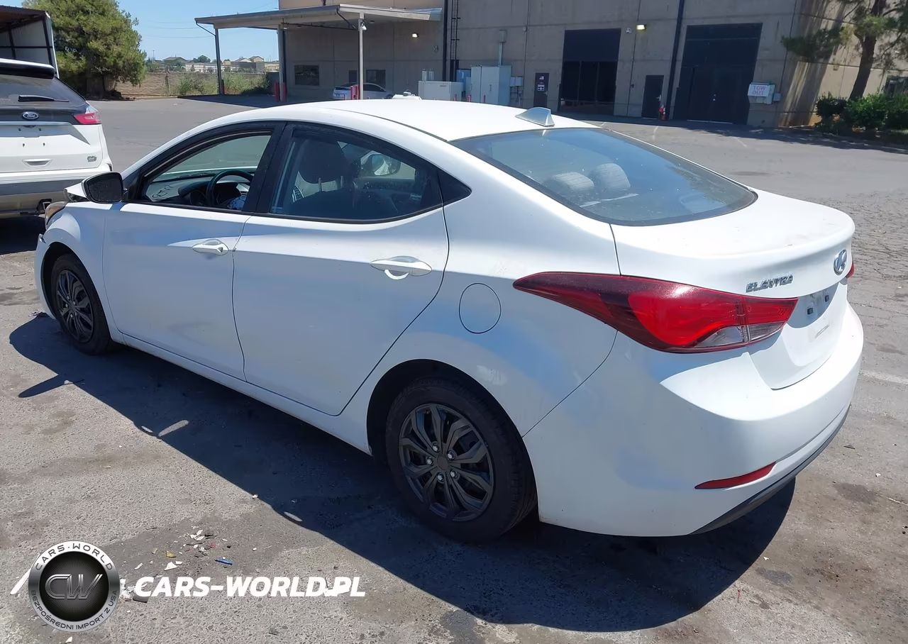 2016 Hyundai Elantra Se VIN:5NPDH4AE2GH685658 - 3