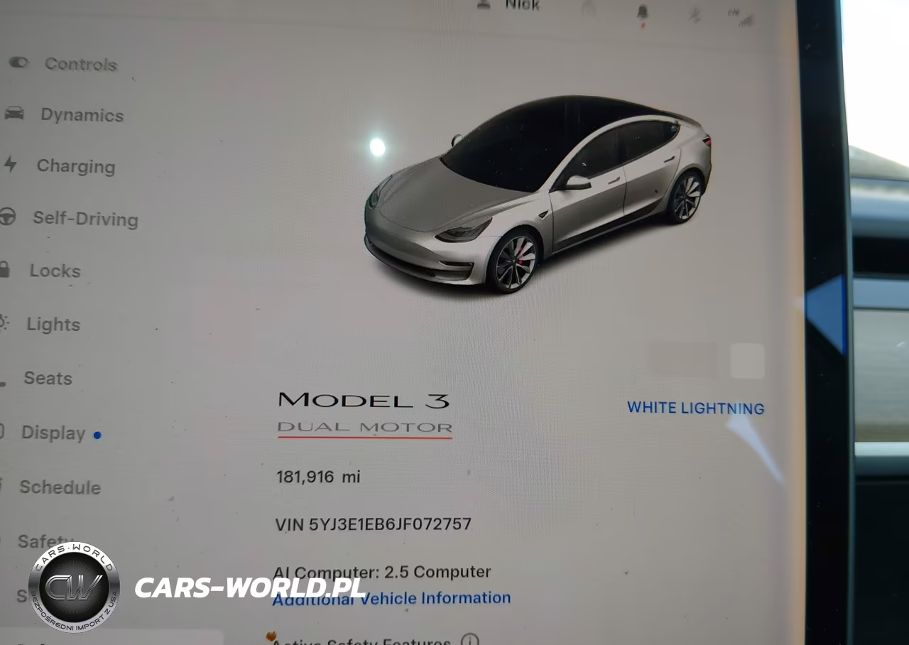 2018 Tesla Model 3 Long Range-Performance VIN:5YJ3E1EB6JF072757 - 7