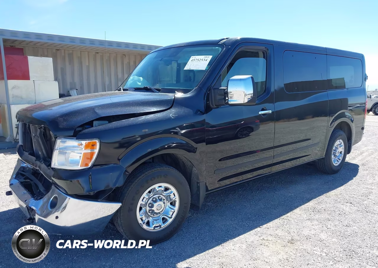 2021 Nissan Nv Passenger Nv3500 Hd Sl VIN:5BZAF0AA9MN850132 - 2