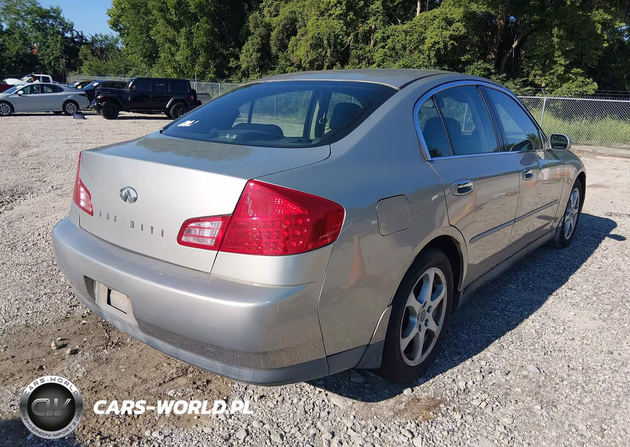 2003 Infiniti G35 Luxury Leather VIN:JNKCV51E03M330884 - 4
