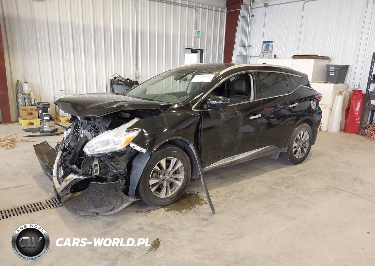 2017 Nissan Murano Sl VIN:5N1AZ2MHXHN144378 - 2