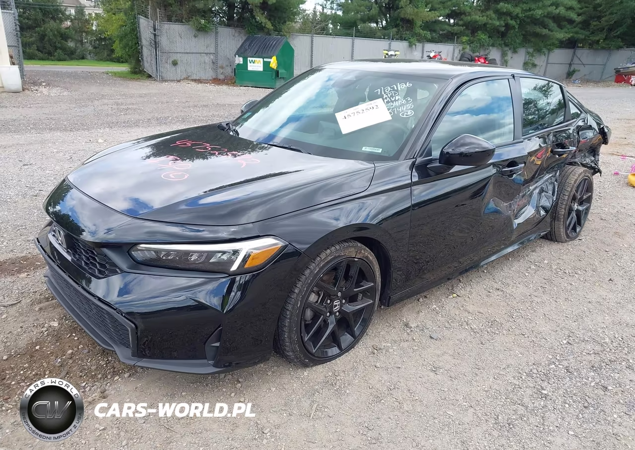 2025 Honda Civic Sport VIN:2HGFE2F51SH574455 - 2
