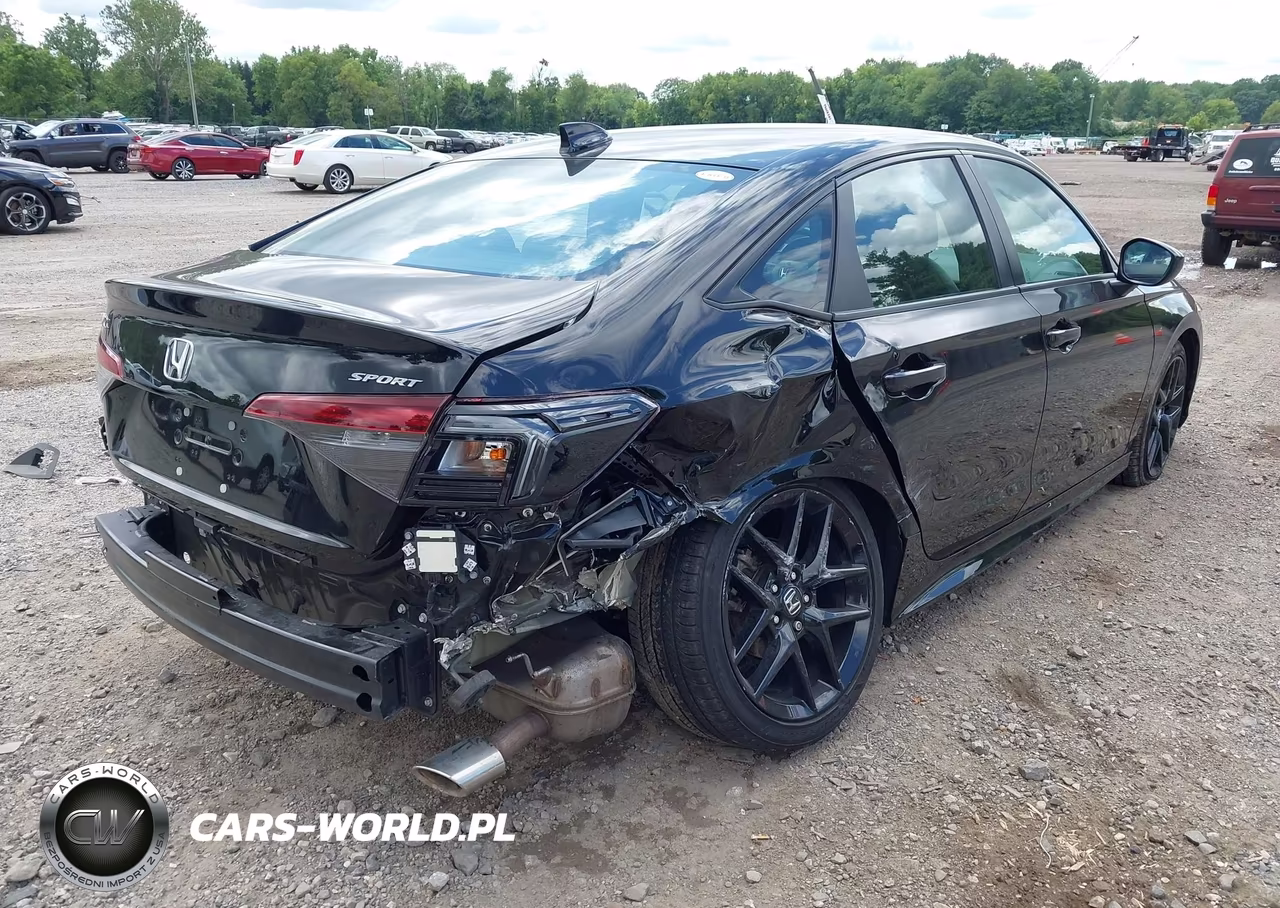 2025 Honda Civic Sport VIN:2HGFE2F51SH574455 - 4