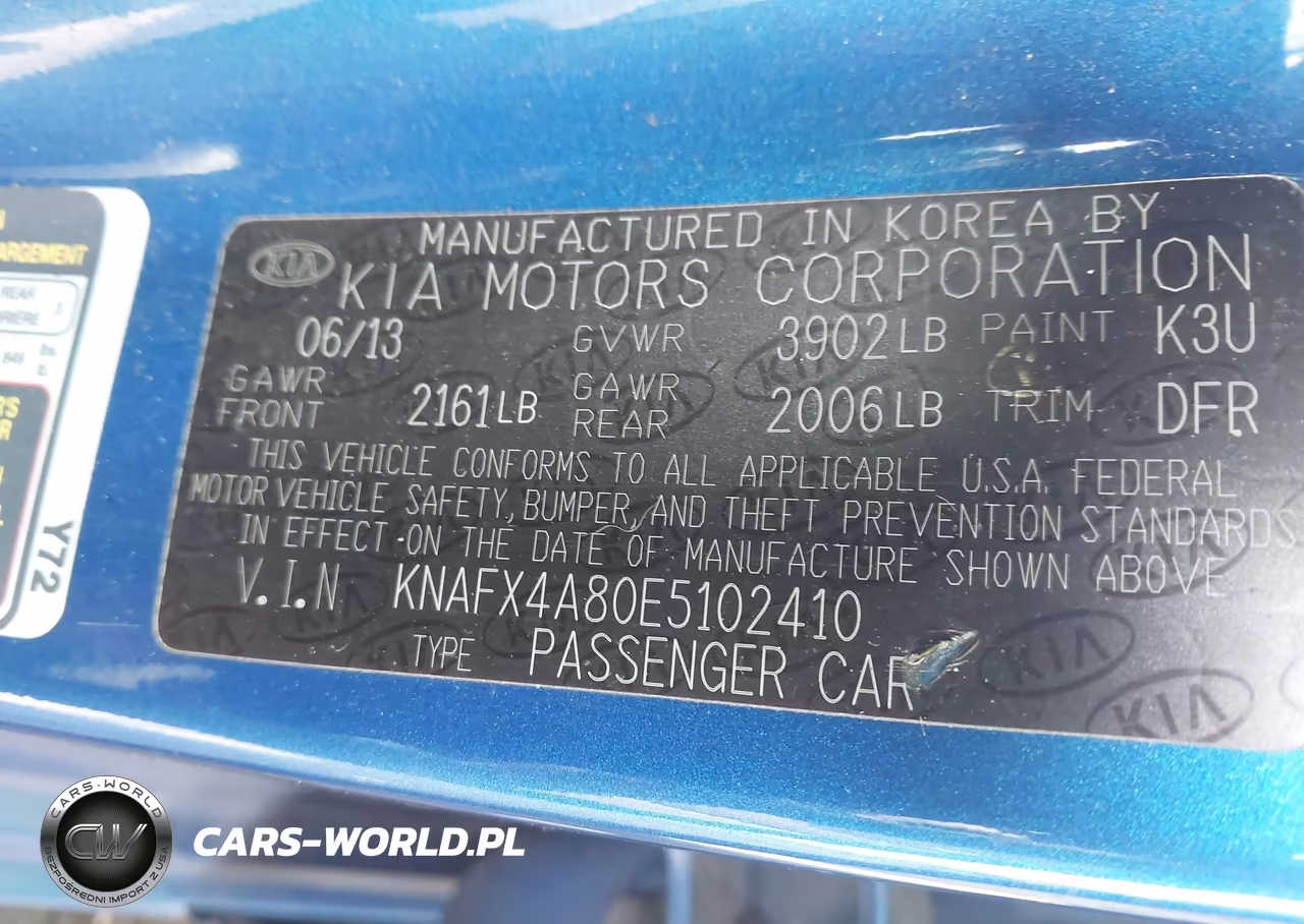 2014 Kia Forte Ex VIN:KNAFX4A80E5102410 - 9