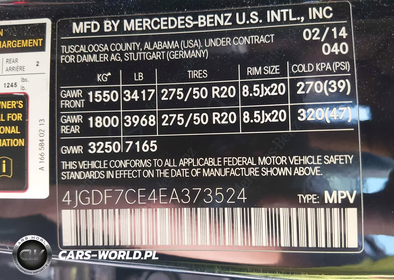 2014 Mercedes-Benz Gl 450 4Matic VIN:4JGDF7CE4EA373524 - 9