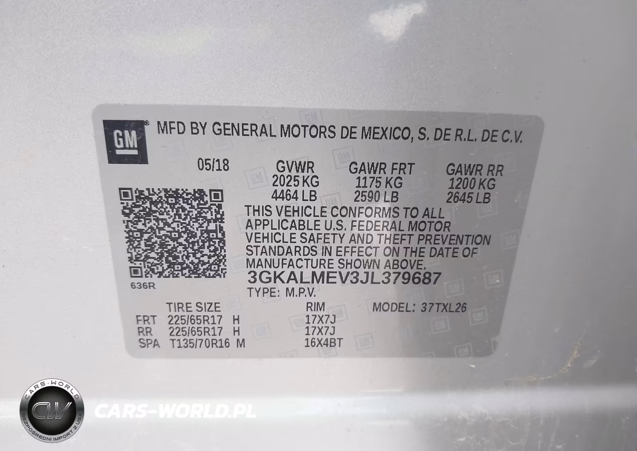 2018 GMC Terrain Sle VIN:3GKALMEV3JL379687 - 9