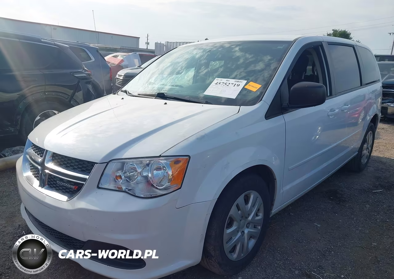 2016 Dodge Grand Caravan Se VIN:2C4RDGBG4GR379583 - 2