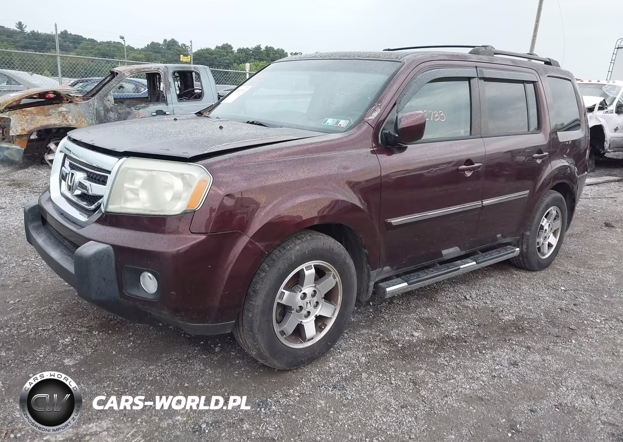 2010 Honda Pilot Touring VIN:5FNYF4H92AB018398 - 2