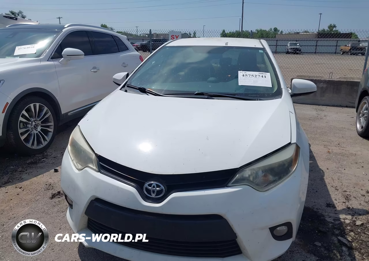 2014 Toyota Corolla Le Plus VIN:5YFBURHE3EP052284 - 12