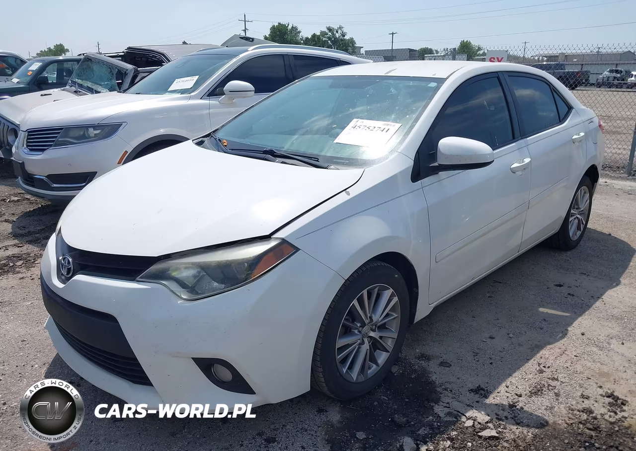 2014 Toyota Corolla Le Plus VIN:5YFBURHE3EP052284 - 2