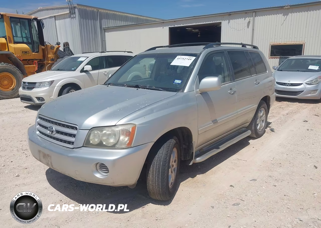 2003 Toyota Highlander V6 VIN:JTEGF21A630107540 - 2