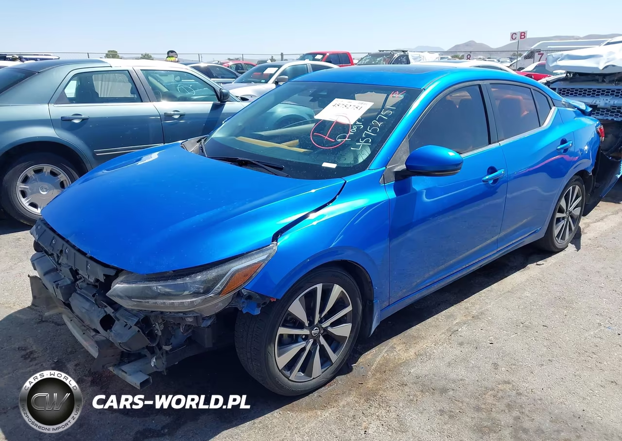 2020 Nissan Sentra Sv Xtronic Cvt VIN:3N1AB8CV0LY227321 - 2