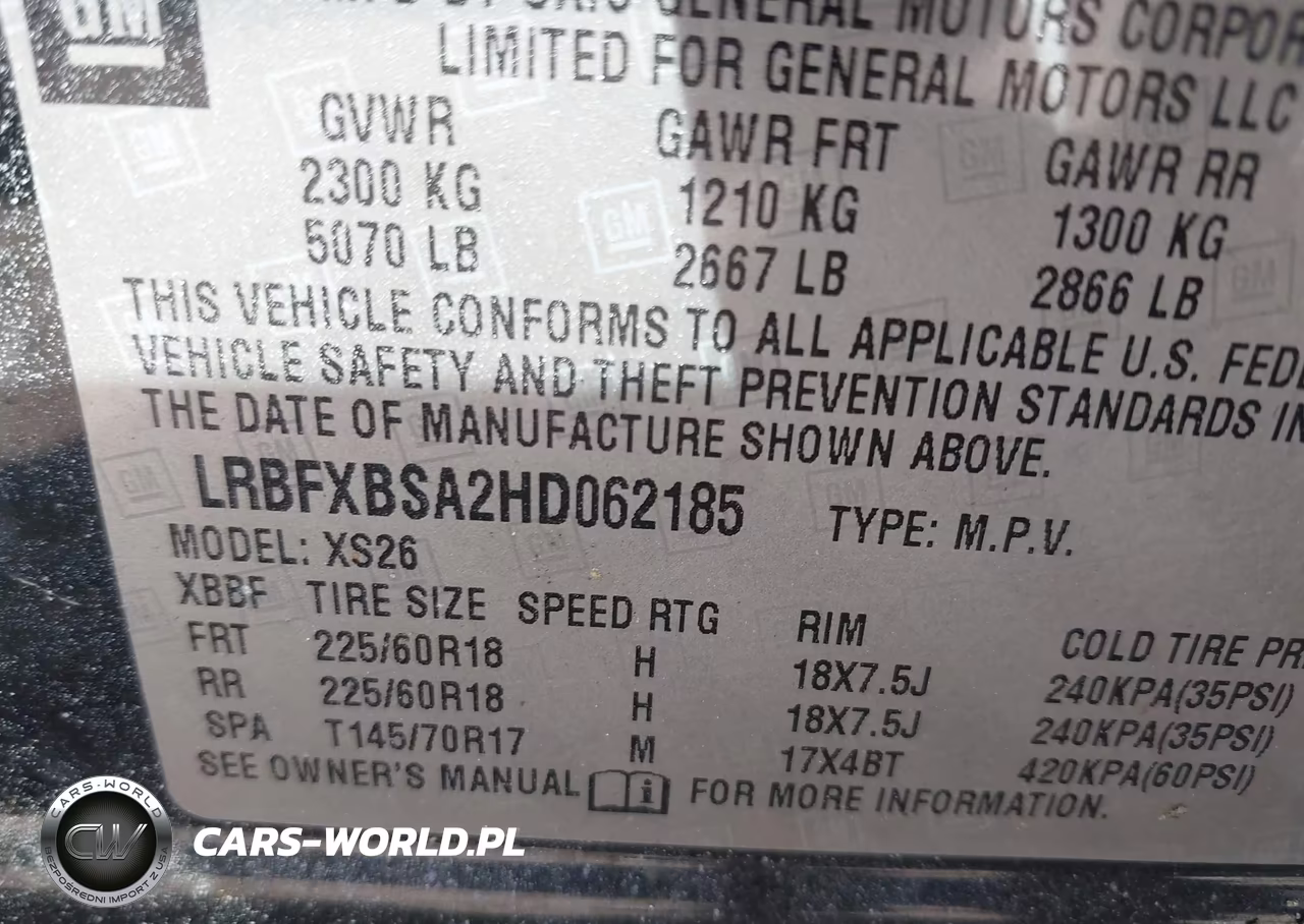 2017 Buick Envision Essence VIN:LRBFXBSA2HD062185 - 9