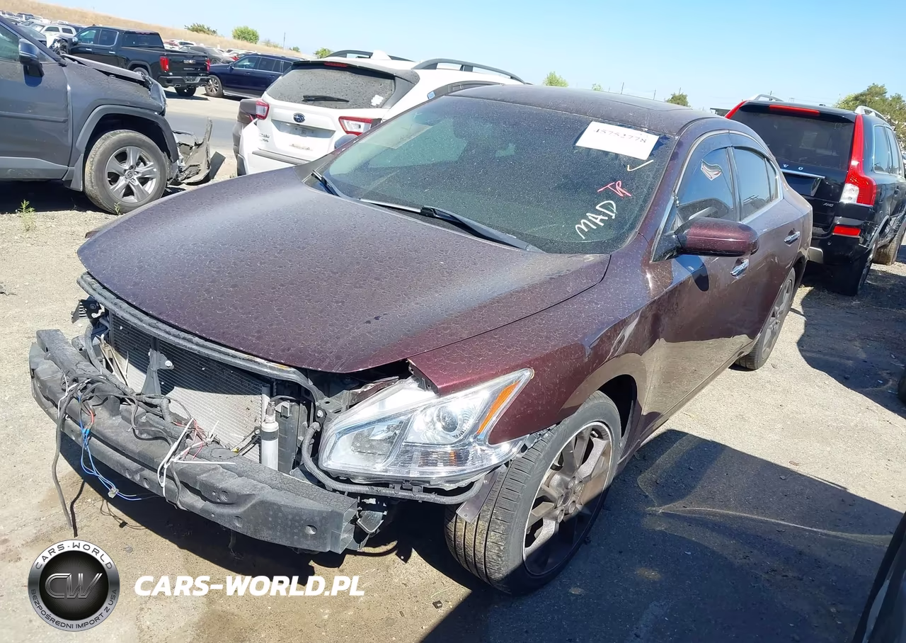 2014 Nissan Maxima 3.5 S VIN:1N4AA5AP0EC498352 - 2