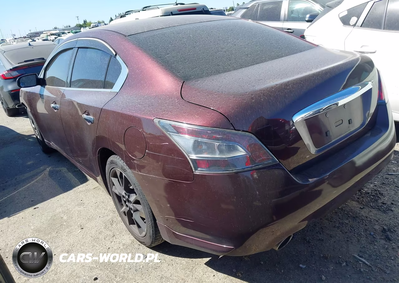 2014 Nissan Maxima 3.5 S VIN:1N4AA5AP0EC498352 - 3