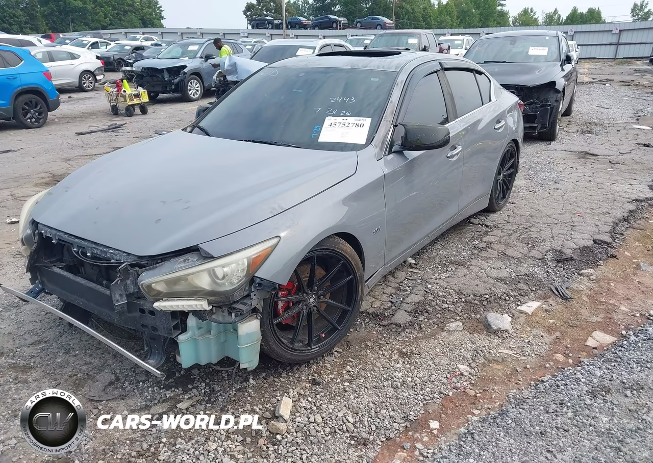 2018 Infiniti Q50 3.0T Luxe VIN:JN1EV7AP0JM362581 - 2