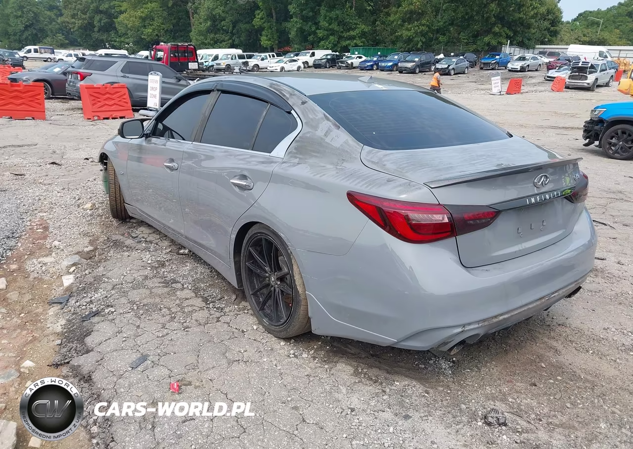 2018 Infiniti Q50 3.0T Luxe VIN:JN1EV7AP0JM362581 - 3