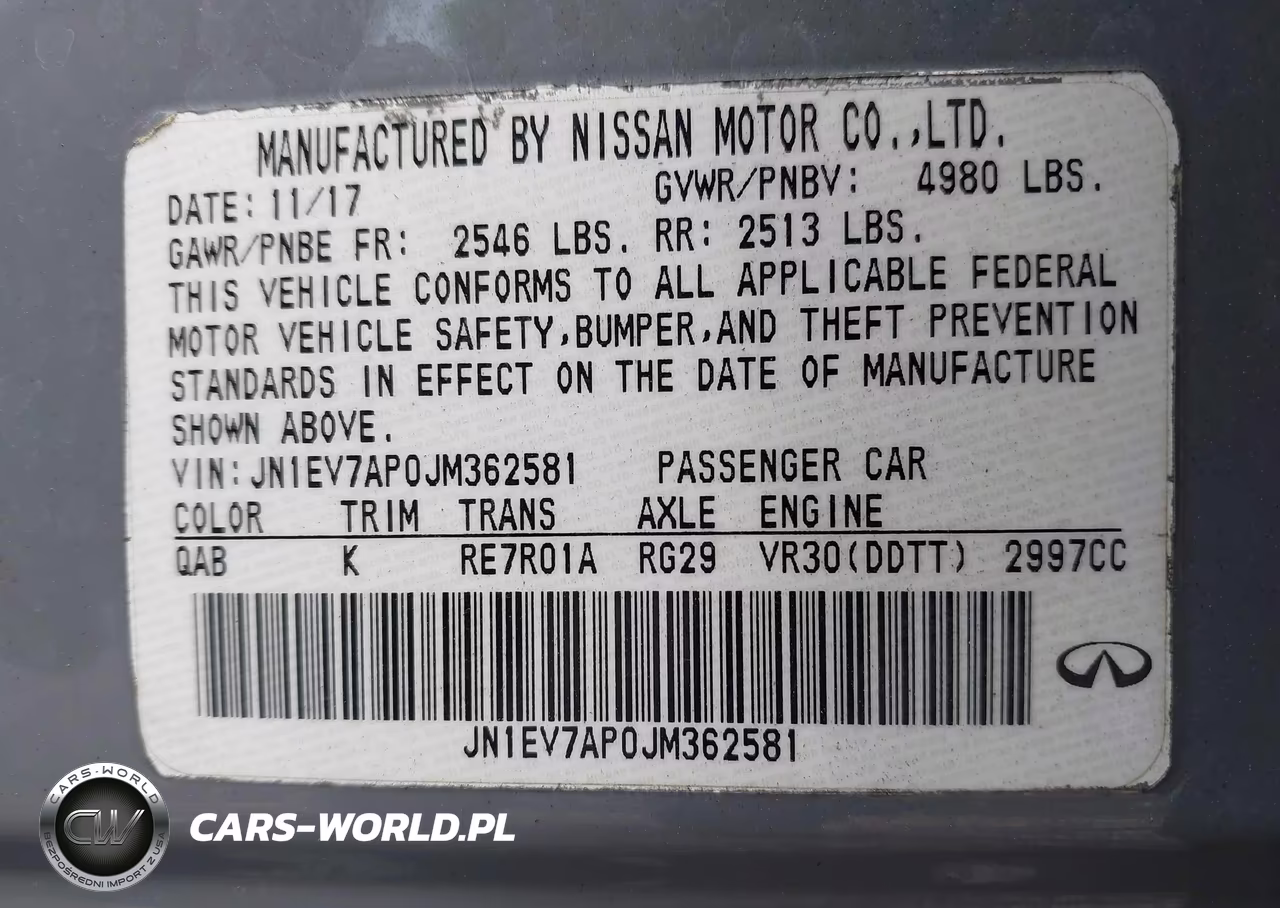2018 Infiniti Q50 3.0T Luxe VIN:JN1EV7AP0JM362581 - 9