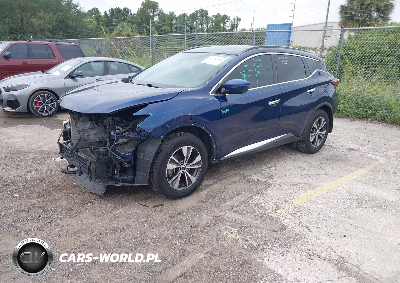 2020 Nissan Murano Sv Fwd VIN:5N1AZ2BJ3LN174871 - 2