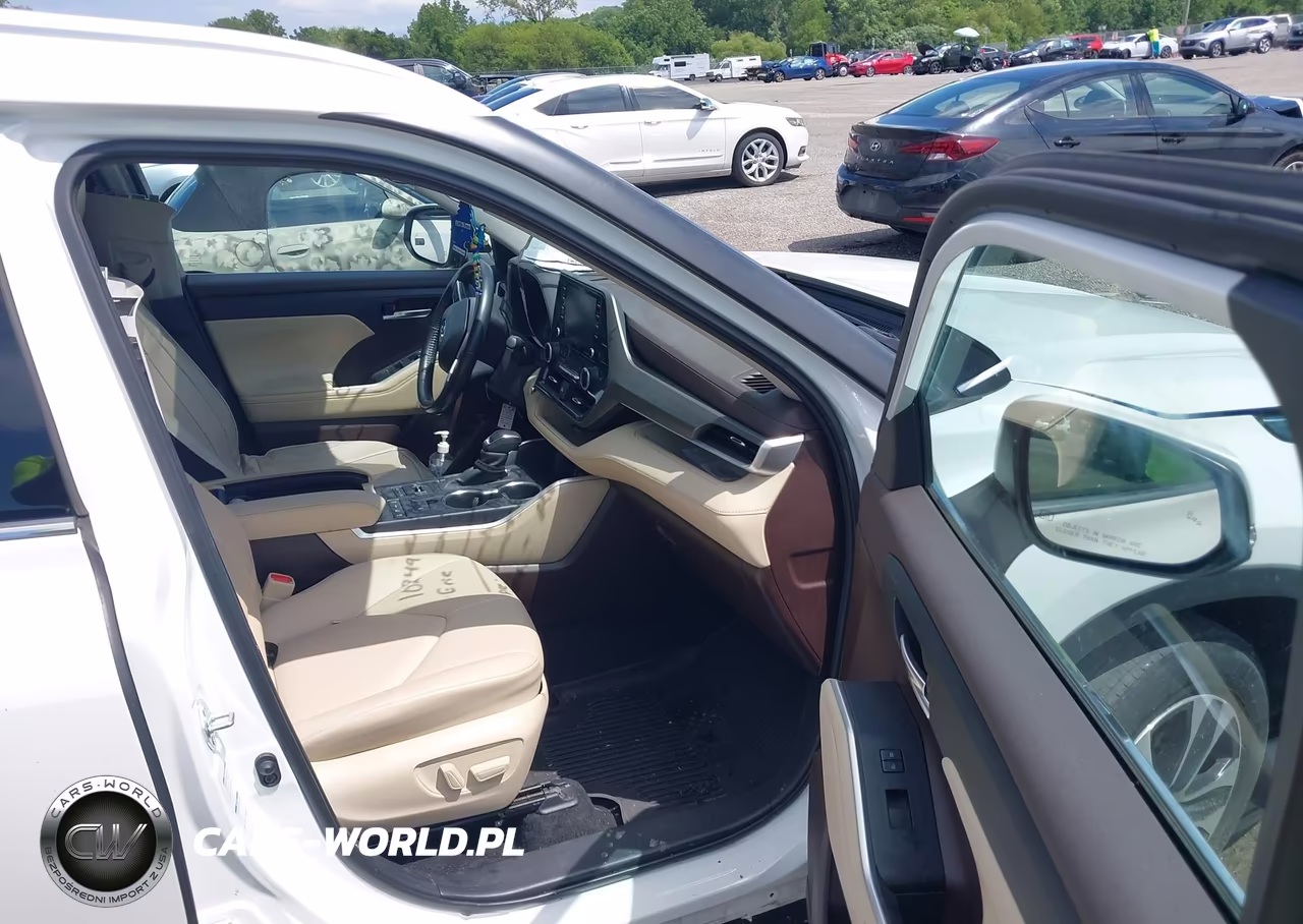2022 Toyota Highlander Xle VIN:5TDHZRBH8NS163757 - 5
