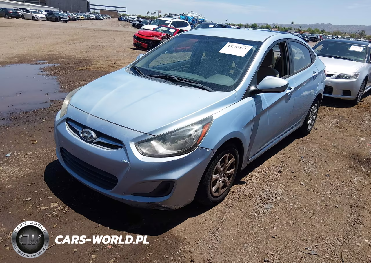 2014 Hyundai Accent Gls VIN:KMHCT4AE8EU702519 - 2