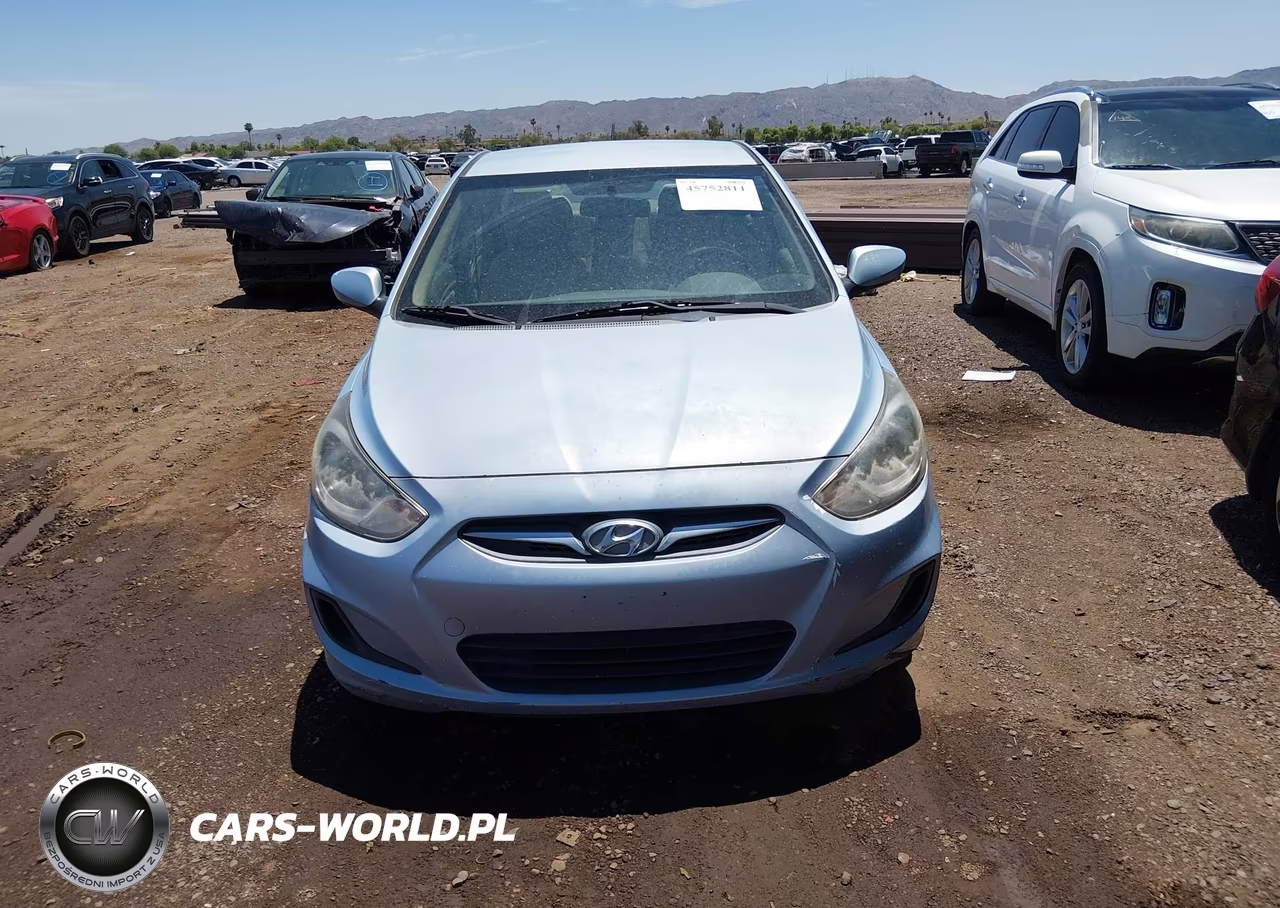 2014 Hyundai Accent Gls VIN:KMHCT4AE8EU702519 - 6