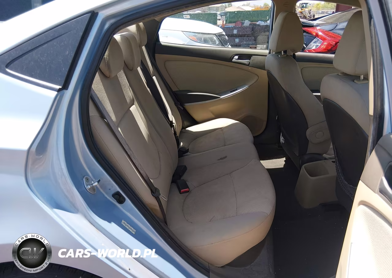 2014 Hyundai Accent Gls VIN:KMHCT4AE8EU702519 - 8