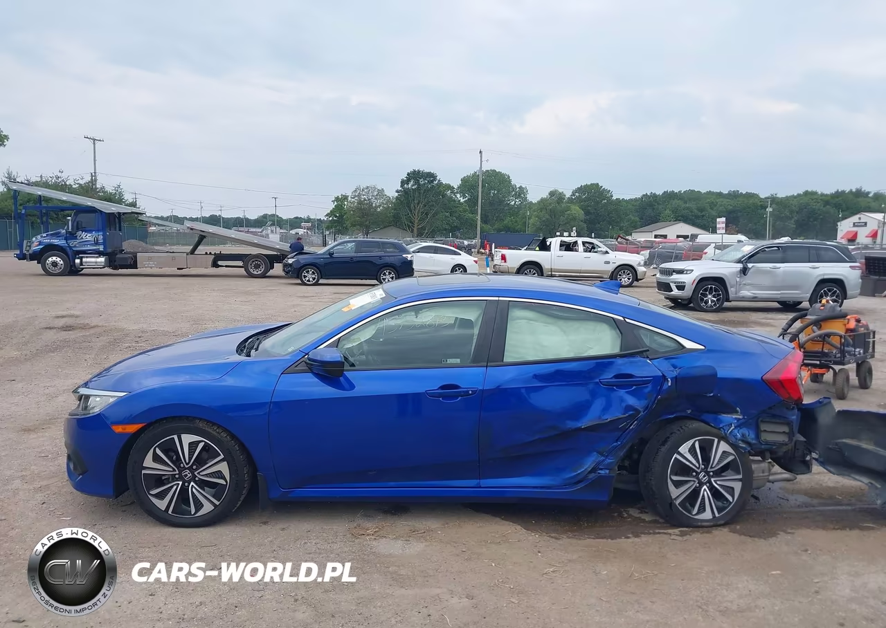2018 Honda Civic Ex-L VIN:JHMFC1F74JX024675 - 14