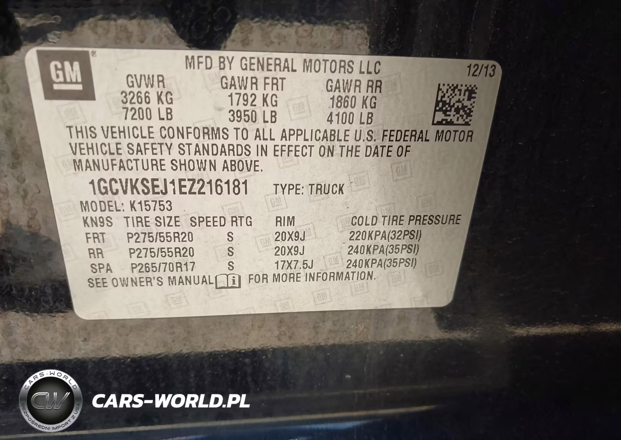 2014 Chevrolet Silverado 1500 Ltz VIN:1GCVKSEJ1EZ216181 - 9