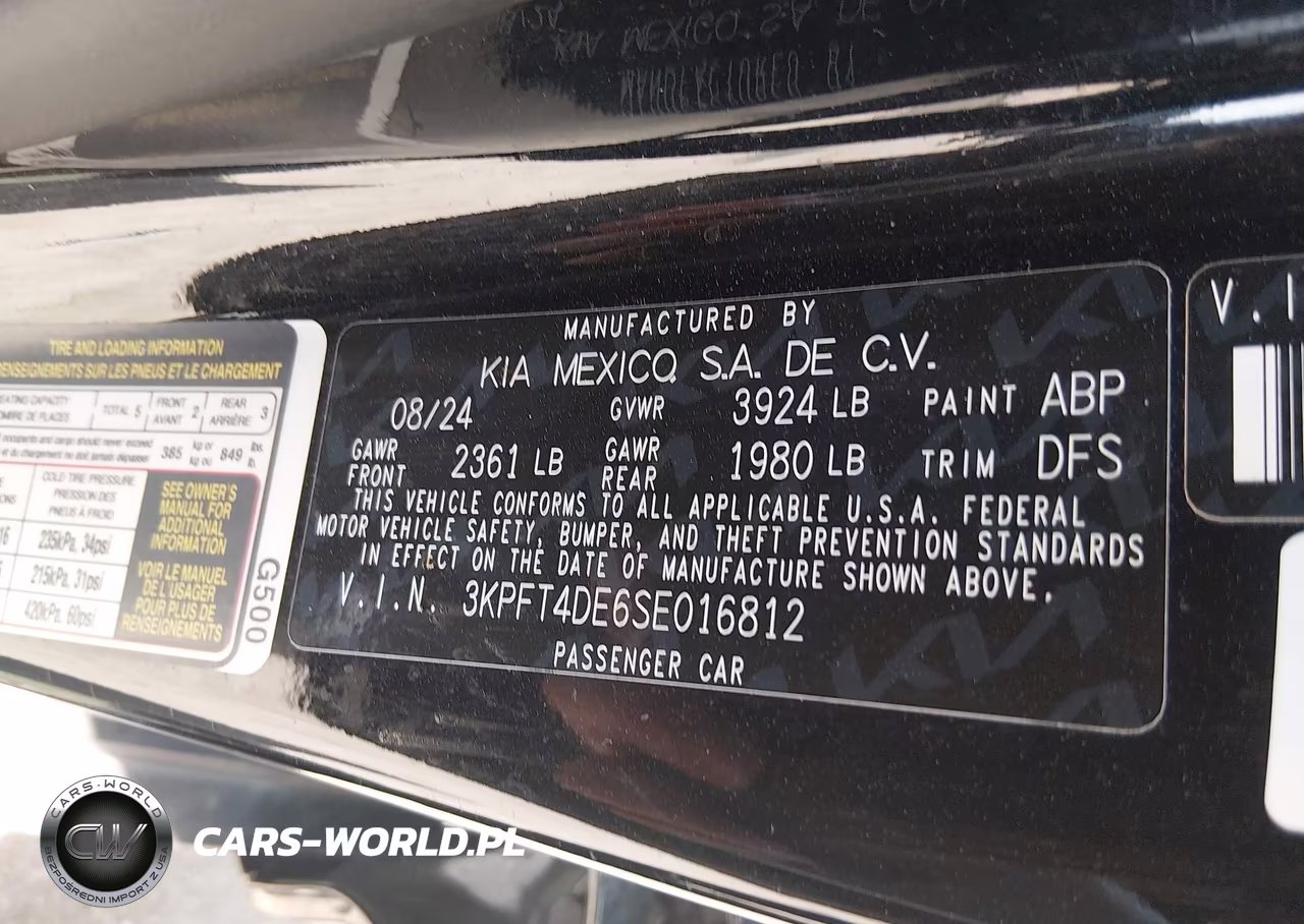 2025 Kia K4 Lxs VIN:3KPFT4DE6SE016812 - 9