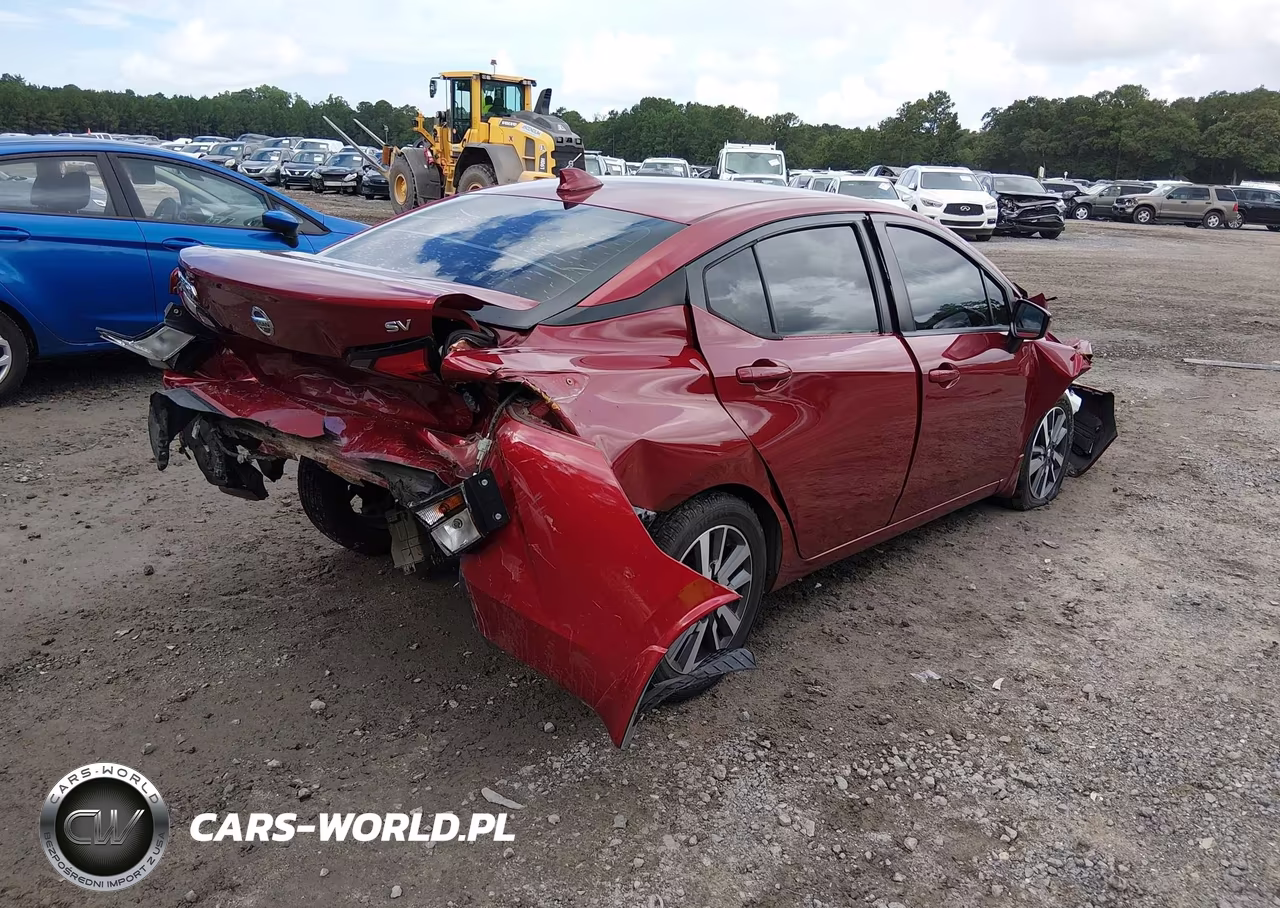 2020 Nissan Versa Sv Xtronic Cvt VIN:3N1CN8EV4LL812364 - 4