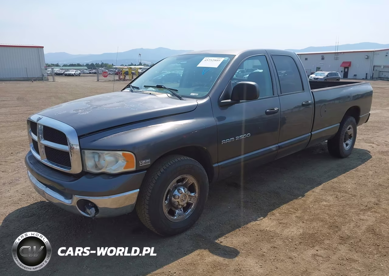 2003 Dodge Ram 2500 Slt-Laramie-St VIN:3D7KA28D03G835353 - 2