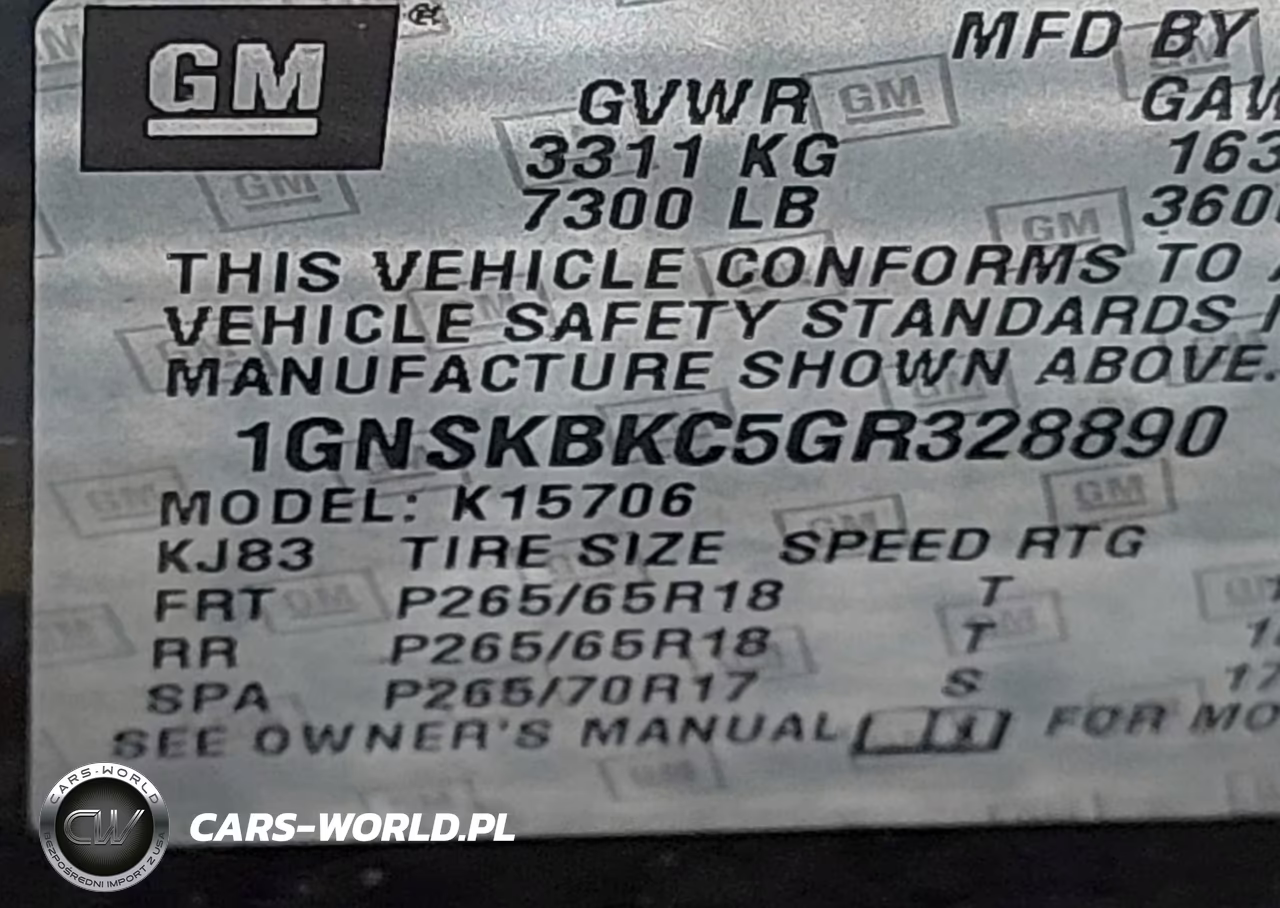 2016 Chevrolet Tahoe Lt VIN:1GNSKBKC5GR328890 - 9