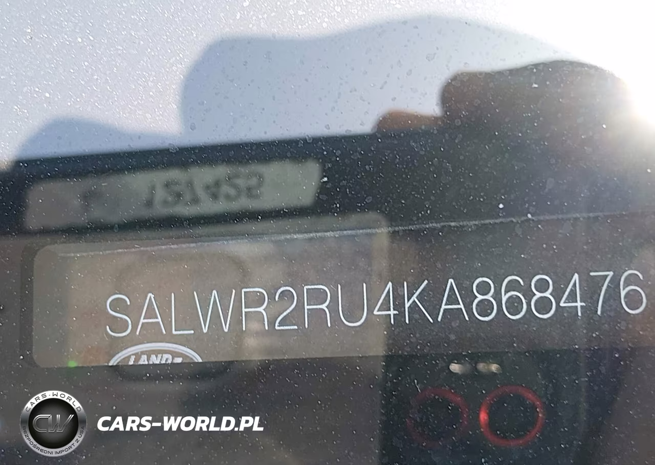 2019 Land Rover Range Rover Sport Hse Mhev VIN:SALWR2RU4KA868476 - 9