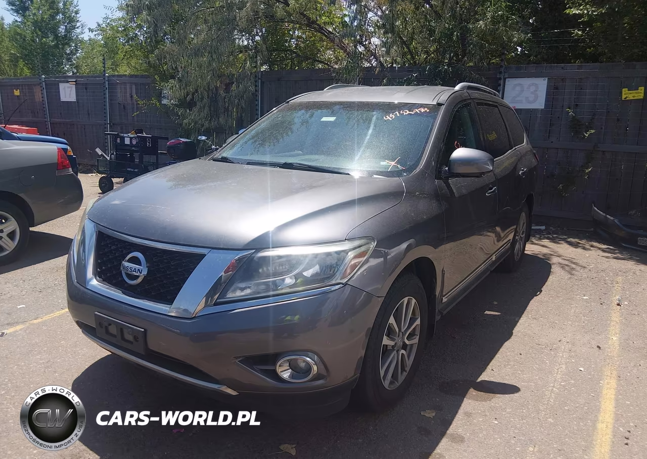 2015 Nissan Pathfinder Sl VIN:5N1AR2MM0FC617615 - 2