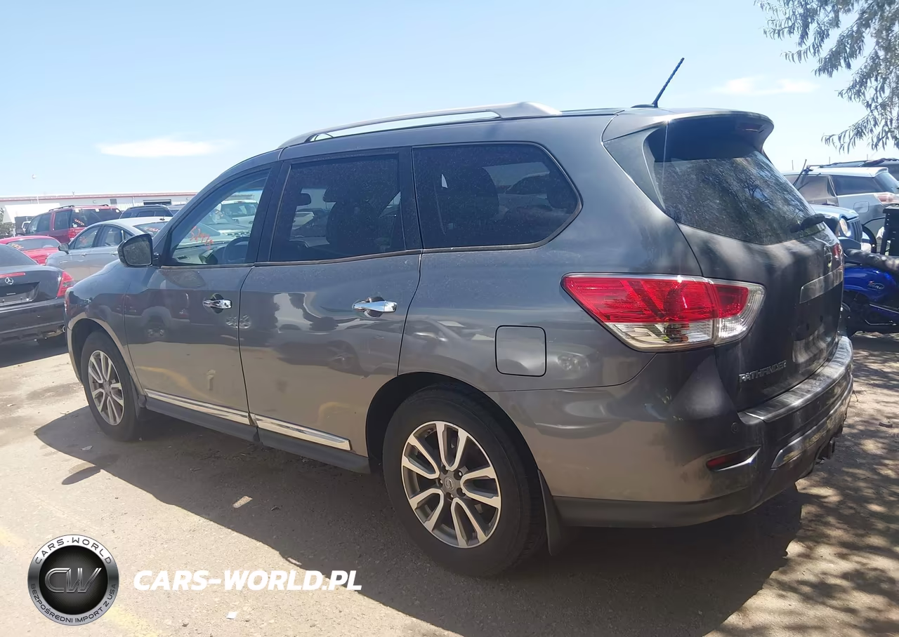2015 Nissan Pathfinder Sl VIN:5N1AR2MM0FC617615 - 3