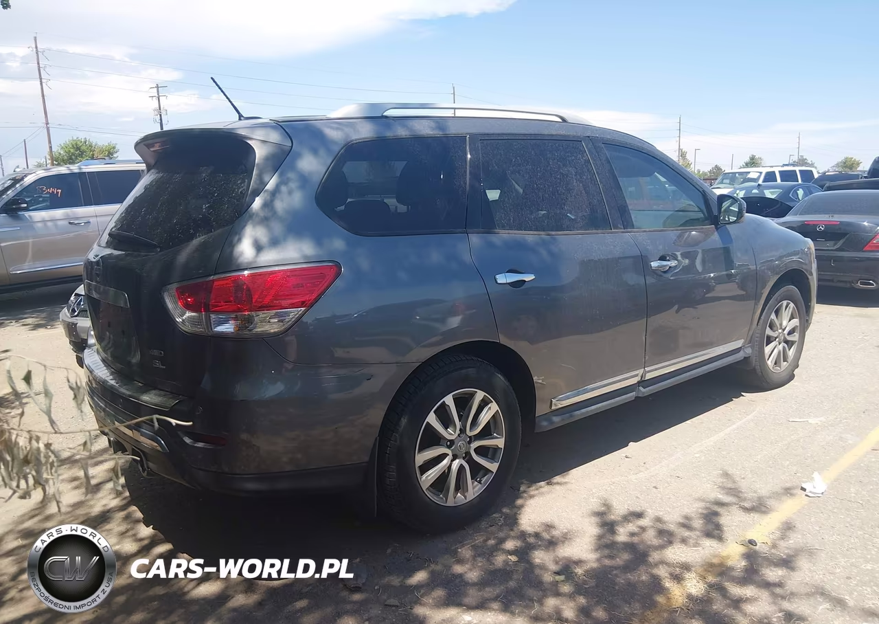 2015 Nissan Pathfinder Sl VIN:5N1AR2MM0FC617615 - 4