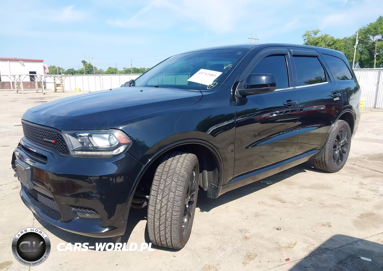 2019 Dodge Durango Gt Awd VIN:1C4RDJDG9KC598079 - 2