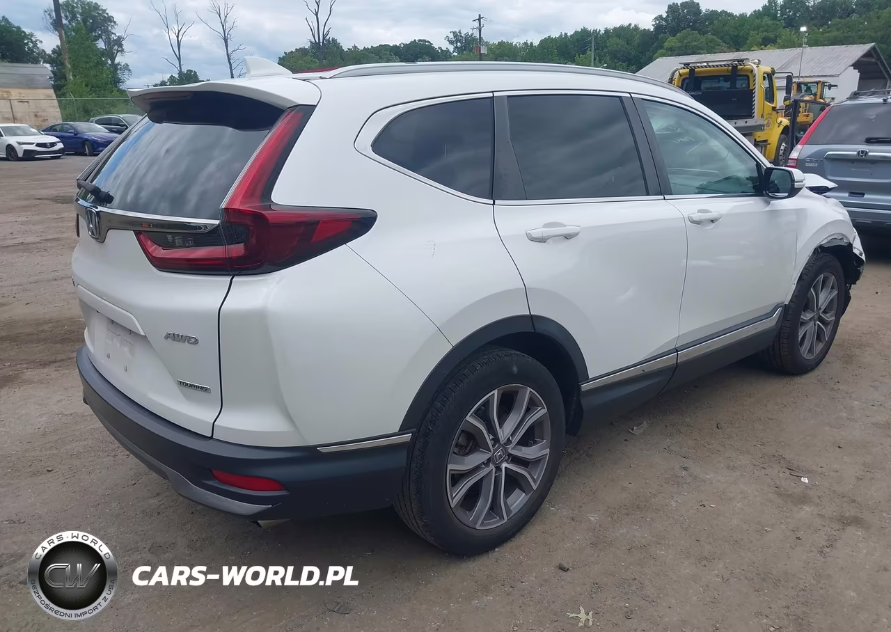 2022 Honda Cr-V Awd Touring VIN:5J6RW2H92NL001977 - 4