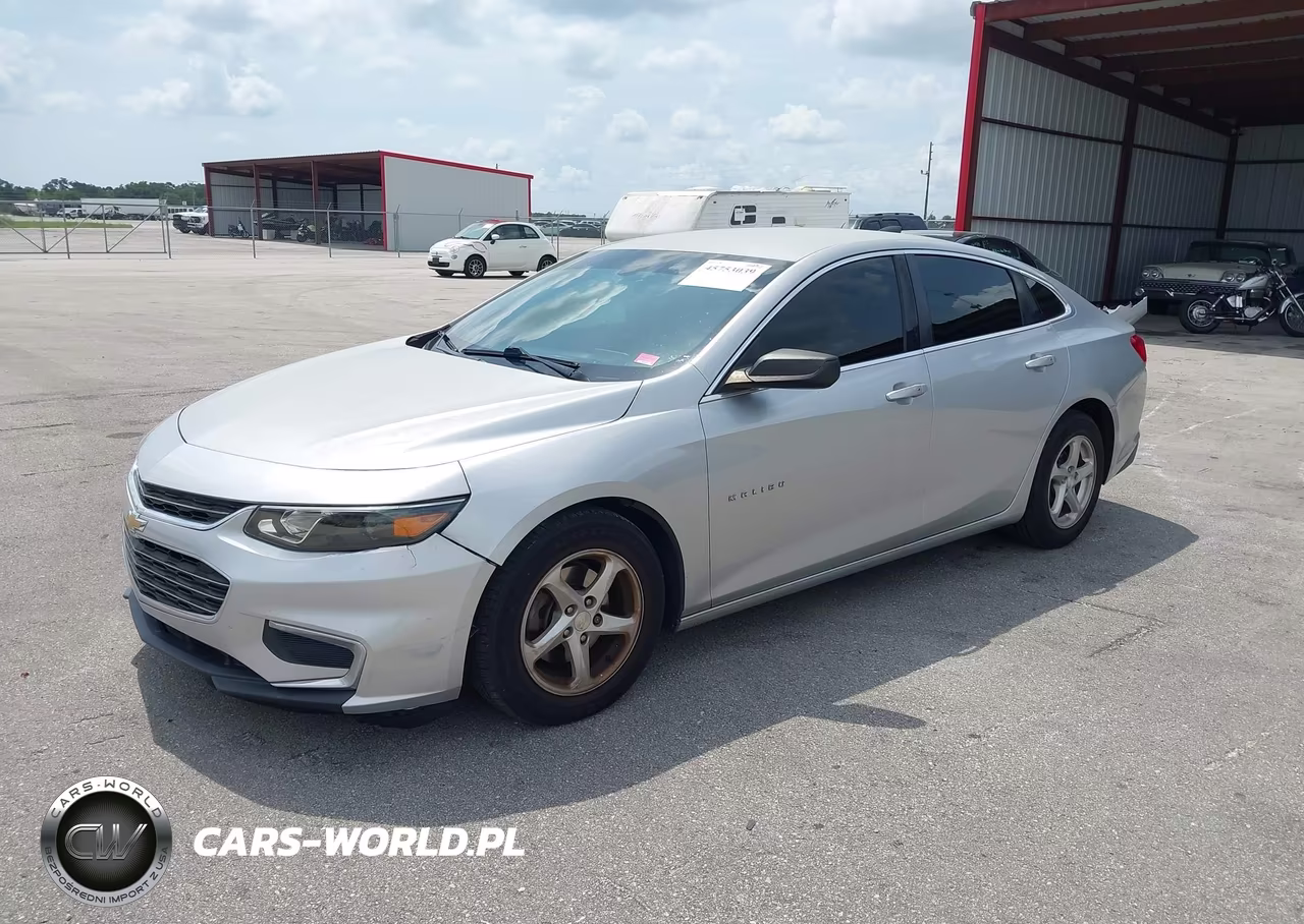 2017 Chevrolet Malibu Ls VIN:1G1ZB5ST1HF101314 - 2