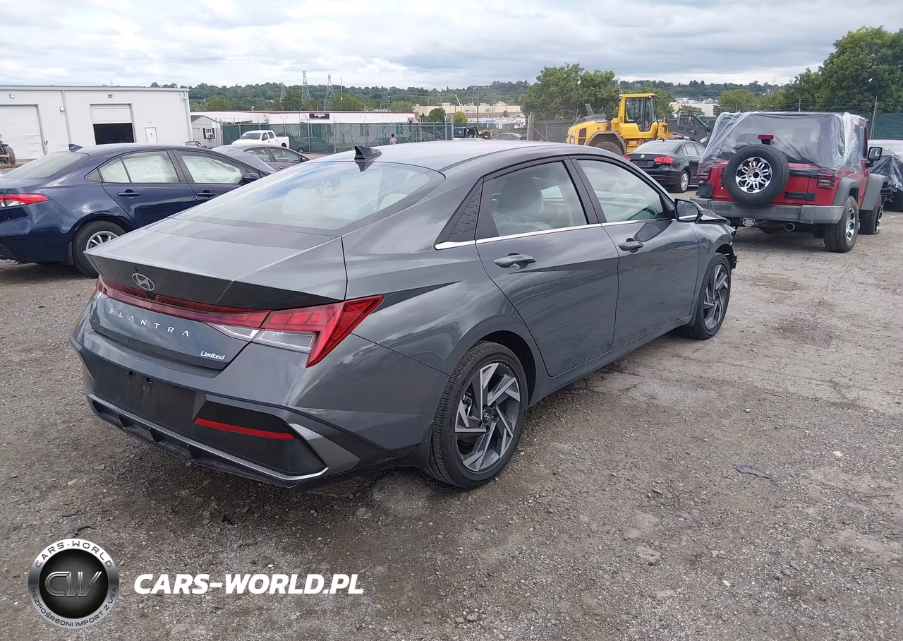 2025 Hyundai Elantra Limited VIN:KMHLP4DG6SU896383 - 4