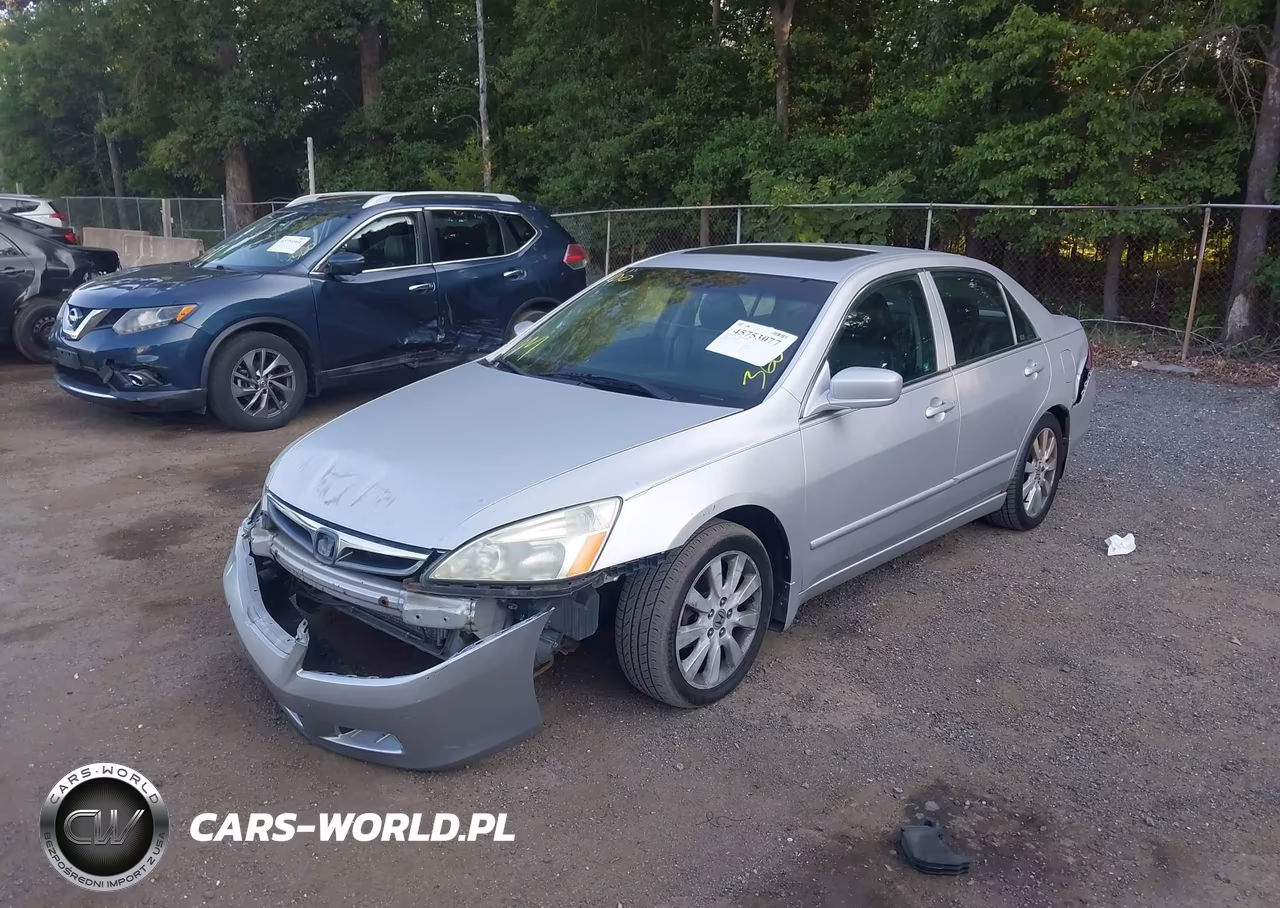 2007 Honda Accord 3.0 Ex VIN:1HGCM66527A095478 - 2