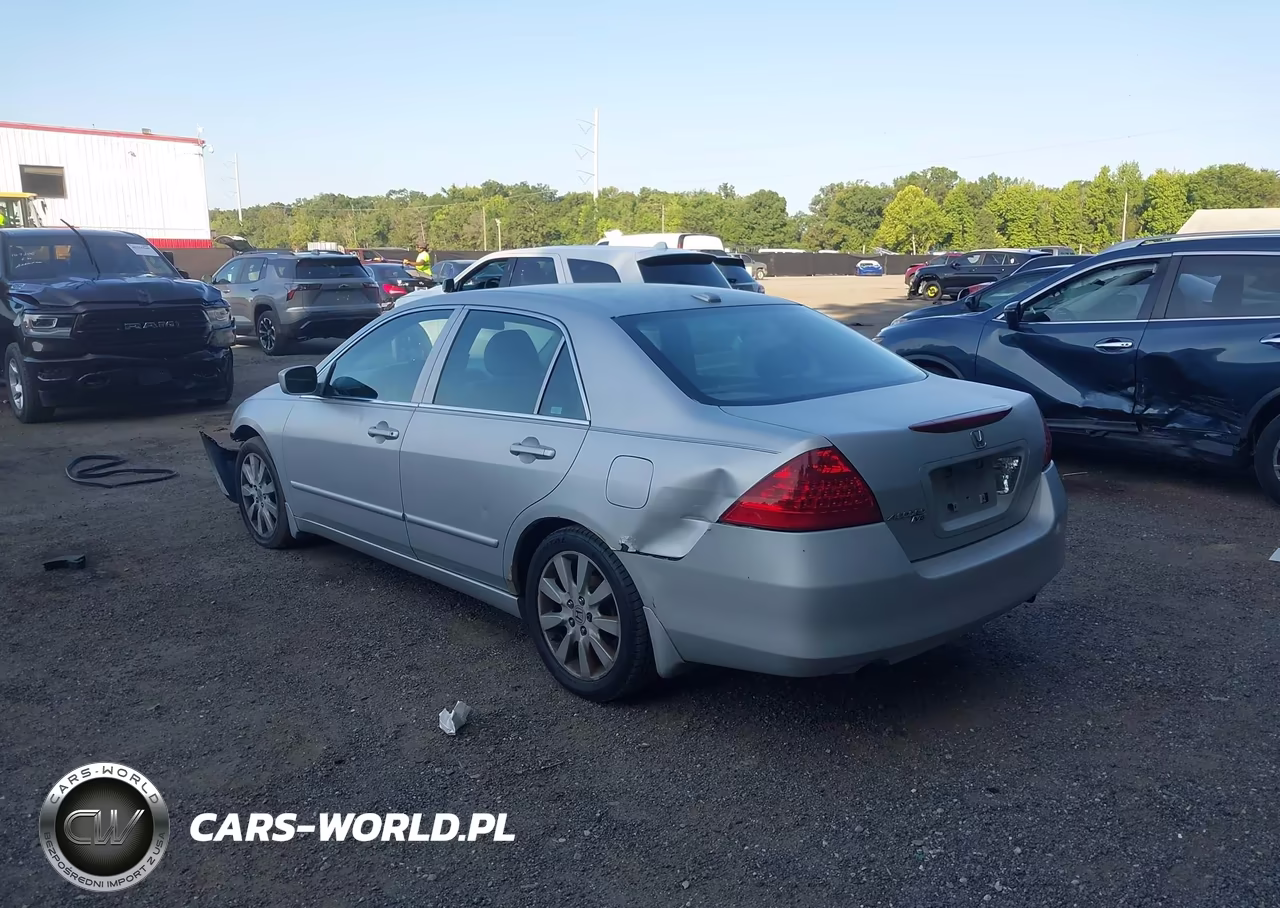 2007 Honda Accord 3.0 Ex VIN:1HGCM66527A095478 - 3