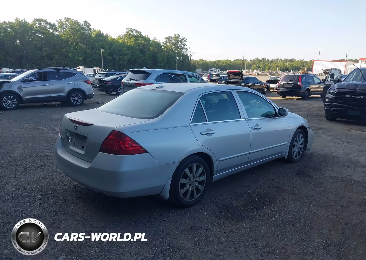 2007 Honda Accord 3.0 Ex VIN:1HGCM66527A095478 - 4