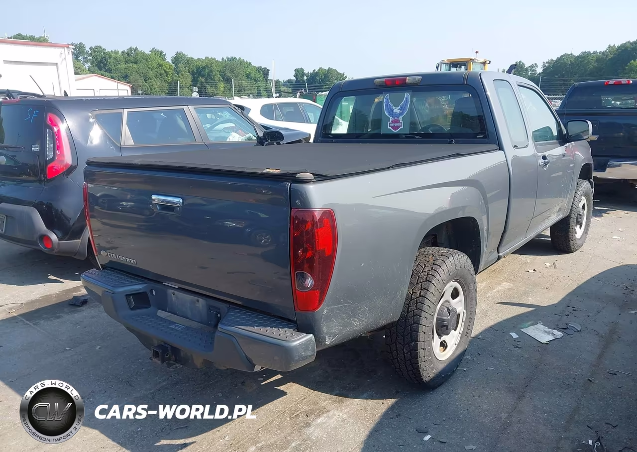 2012 Chevrolet Colorado Work Truck VIN:1GCJTBFE8C8135744 - 4