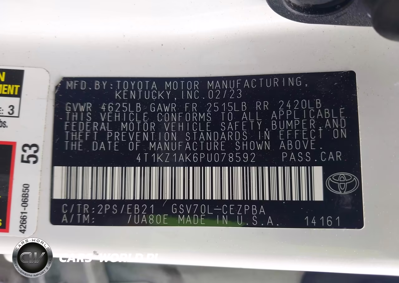 2023 Toyota Camry Trd VIN:4T1KZ1AK6PU078592 - 9